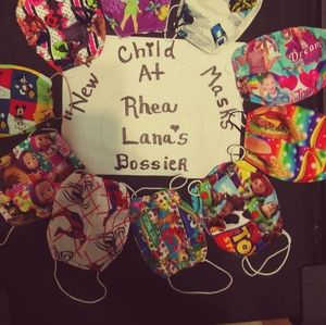 4 Child masks- pick frm list of 31. ( see 16 pics)